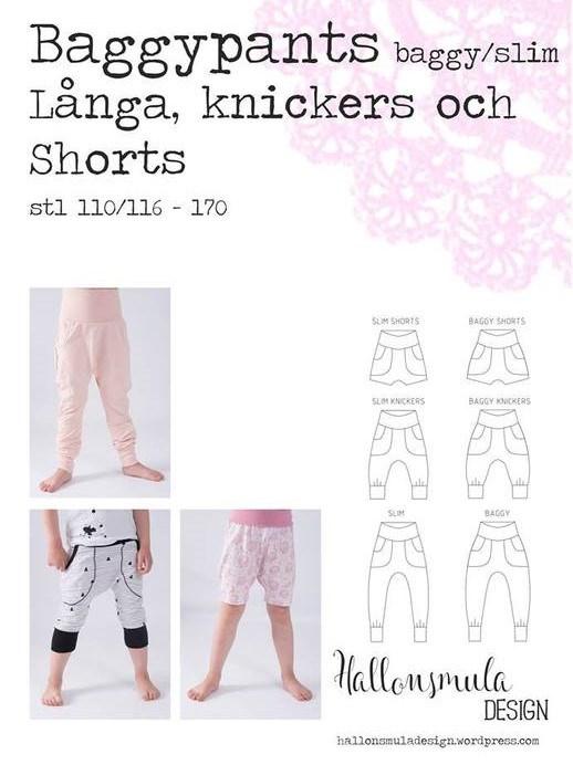 Ett mönster Baggy pants från Hallonsmula ingår i kursavgiften. Lite sömnadsvana krävs. Lördag 12 oktober kl. 10.00-14.00 Kursavgift: 795 kr inkl. Baggy pants mönster värde 239 kr.