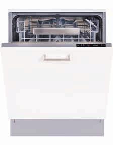 NoFrost innebär automatisk avfrostning av frysen. Diskmaskin CYLINDA Integrerad diskmaskin.