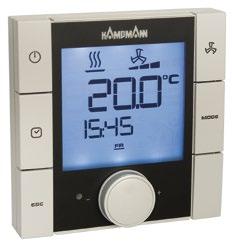 .1.42 Golvkonvektor med energieffektiv EC-tvärflödesfläkt 11.5.1 Enkretsregleringar med KaController Enkretsreglering, resp. max. 30 via CANbus.