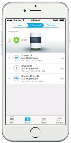Den är trådlös och kan manövreras direkt via en app