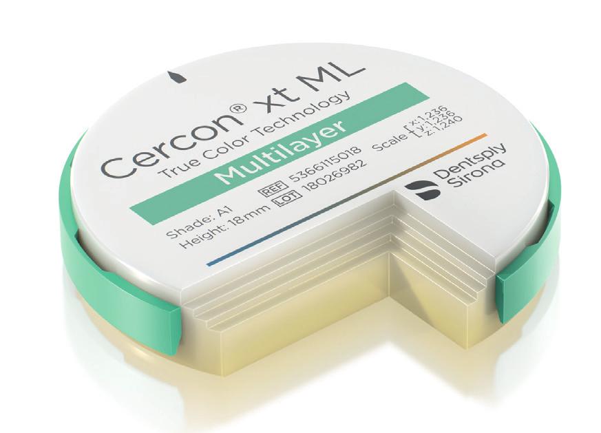 Enastående hög kvalitet genom Dentsply Sironas egen tillverkning. Extra hög translucens. Xt: 750 Mpa. Ht: 1 200 Mpa.