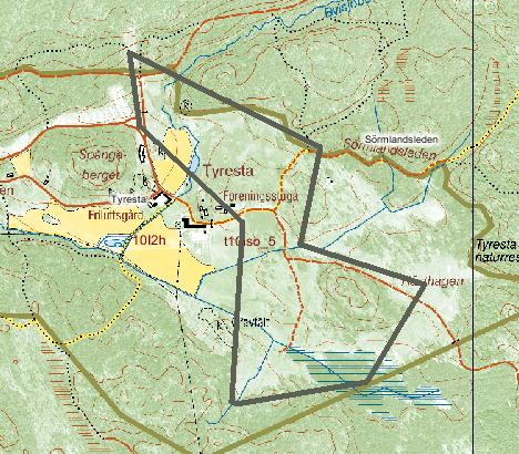 Holkarna har därefter kontrollerats samtliga år. I medeltal registrerades 1 häckningar per år (31 77). Tyresta (Stockholm) Startår.