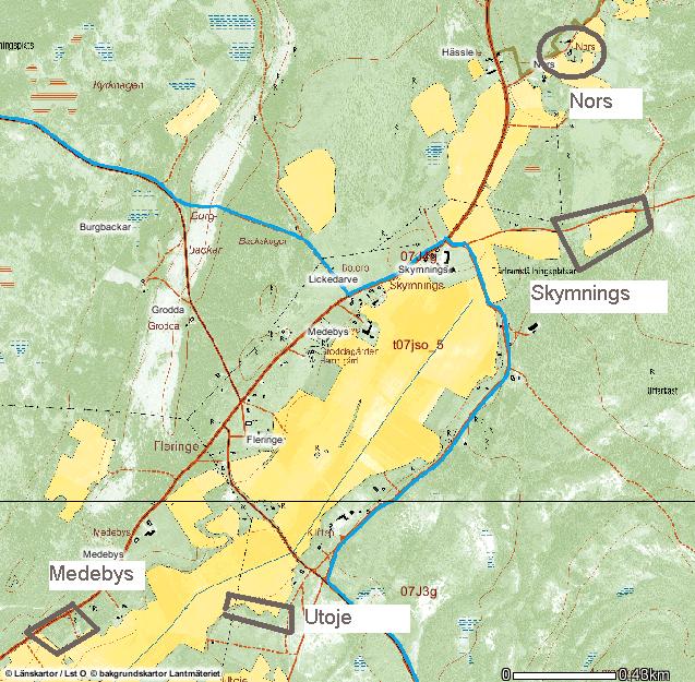 I medeltal har 3 häckningar registrerats per år (24 69). Fleringe (norra Gotland) Startår. 1 holkar sattes upp i fyra separata grupper.