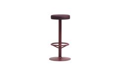 stolar/pallar chairs/stools barney BY MITAB Barpall i 2 höjder samt pall med stativ i metall i standardkulörer (svart, vit eller silver), eller.