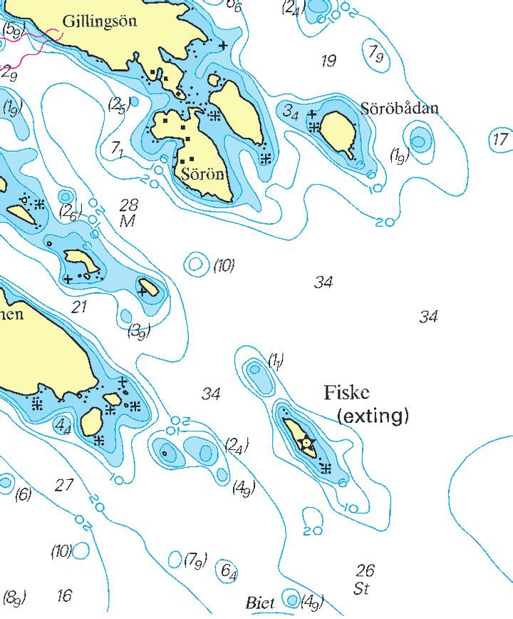 Nr 269 6 Sweden. Sea of Bothnia. S of Hudiksvall. Enhammarsfjärden. Fiske light withdrawn. Amend Fl(3) WRG 9s to (exting) 61-30,576N 17-12,425E Delete all light sectors Sjöfartsverket Gävle.