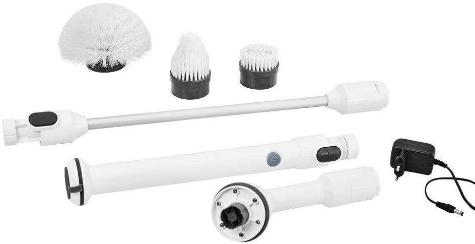 SE BATTERIDRIVEN RENGÖRINGSBORSTE Bruksanvisning i original Lampa ścienna Multi USB, z gniazdem do ładowania