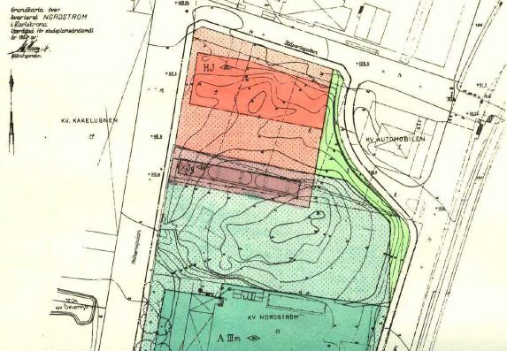 anger specialområde för gasdistribution med en högsta hushöjd på 8 meter.