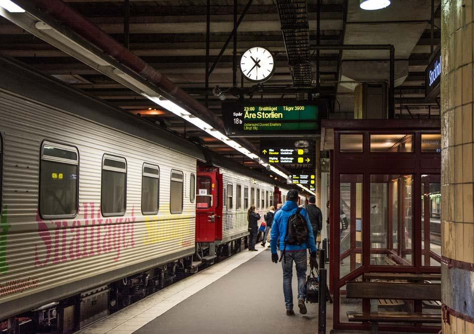 5. Kameror ersätter inte människor Kameror inom järnvägs-och kollektivtrafiken har blivit allt mer vanligt. Kameror sätts upp i tågen och på perronger men även som kroppskameror på de anställda.