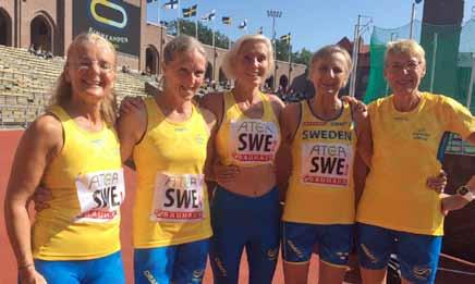 I samband med Finnkampen på Stockholms Stadion den 24 25 augusti genomfördes för första gången veteranstafetter över 4x100 m.