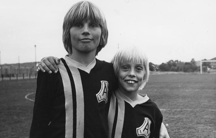 1969 50-årsjubileet firades inför ett 100-tal me - lemmar i Idrottsgården 8 november.