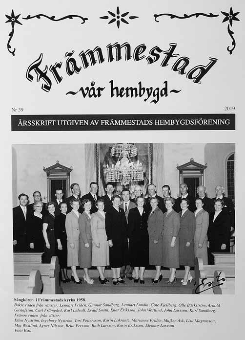 Främmestad rättare och sång På Främmestads kyrkogård står en gravsten med den stiliga titeln f d befallningsman.