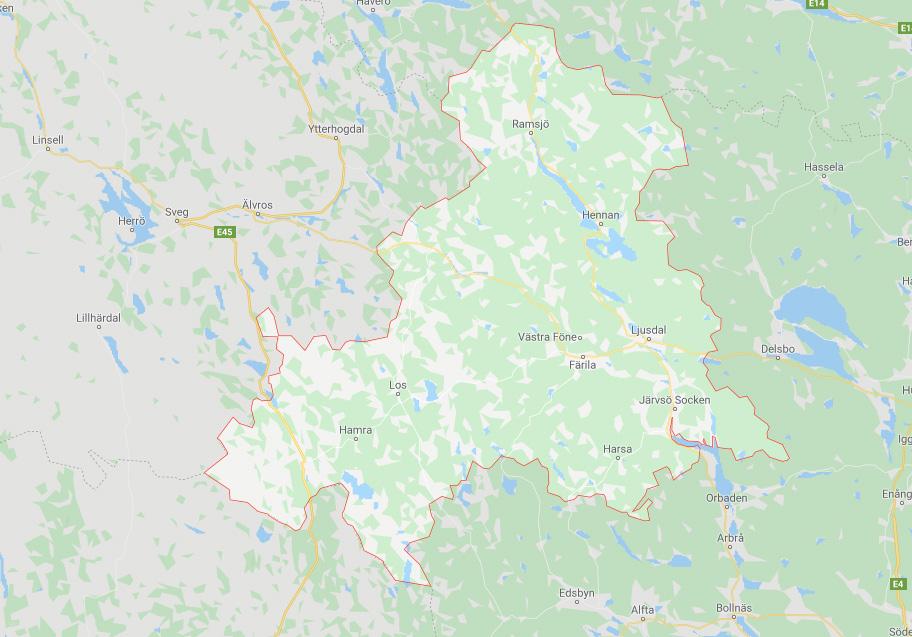 20 km Samordnade paketleveranser en lönsam affärsidé i Ljusdal n De avlägsna orterna Los och Ramsjö i Ljusdals kommun drogs tidigare med liknande utmaningar som Södra Årefjällen.