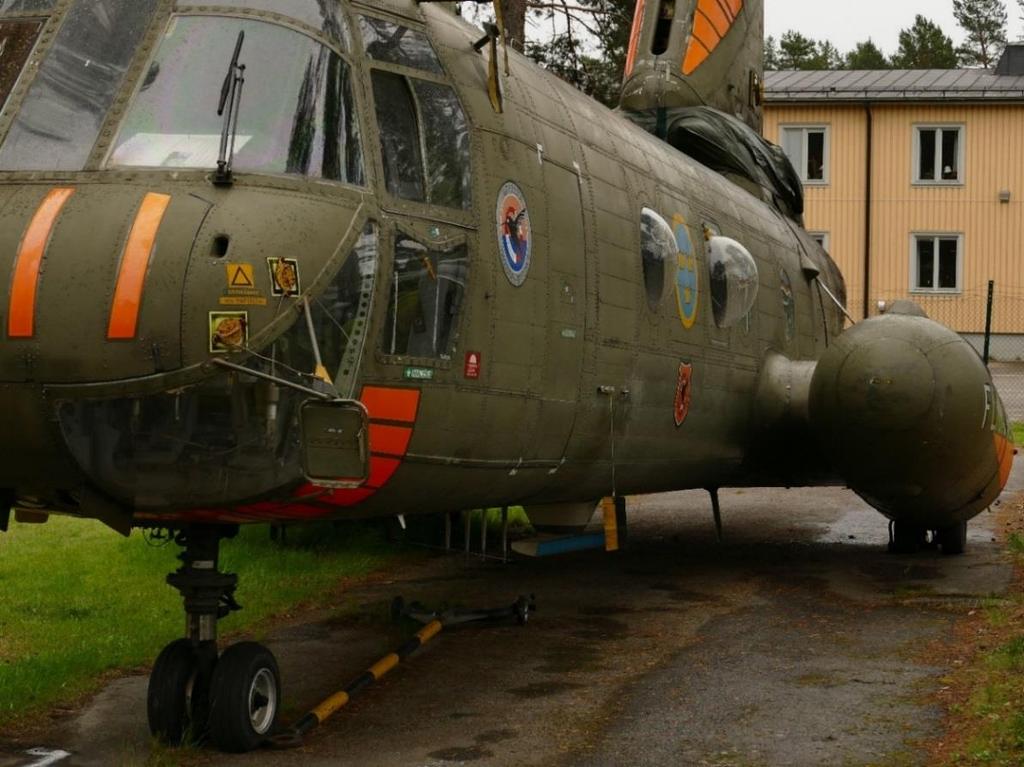 Den här helikoptern har tidigare använts bland annat på F 21 till