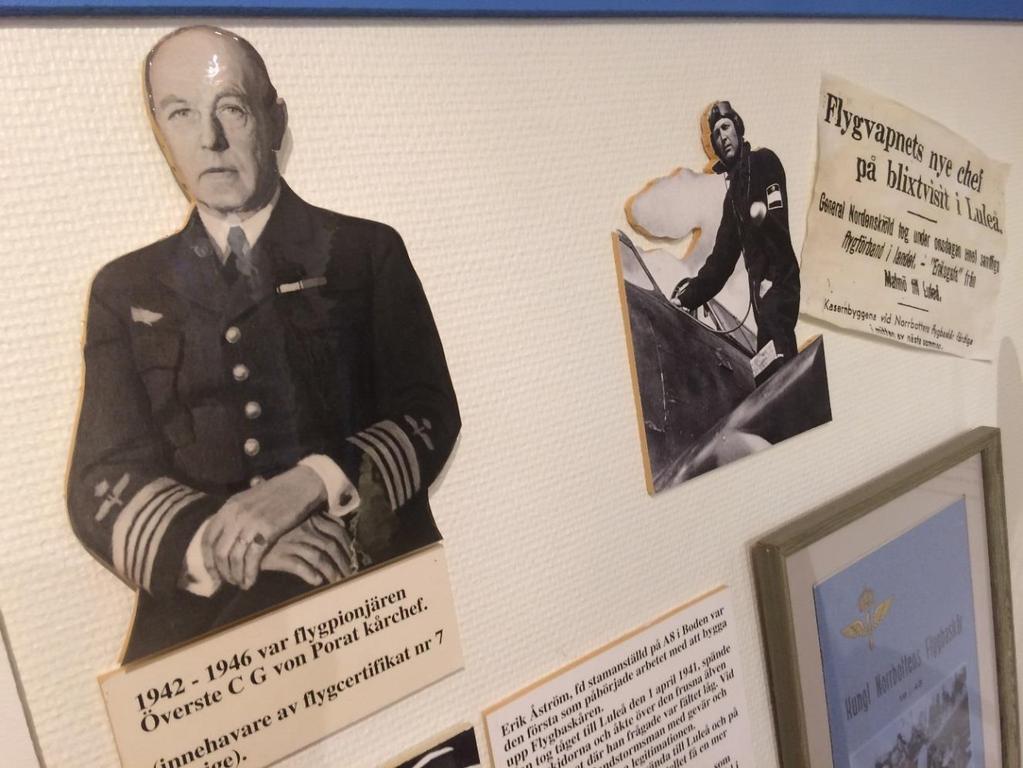 Efter att Gösta von Porat hade gjort sitt sista flygpass 1946, lämnat in sina persedlar på förrådet hos Erik Åström, packade han väskan och reste hem till familjen i
