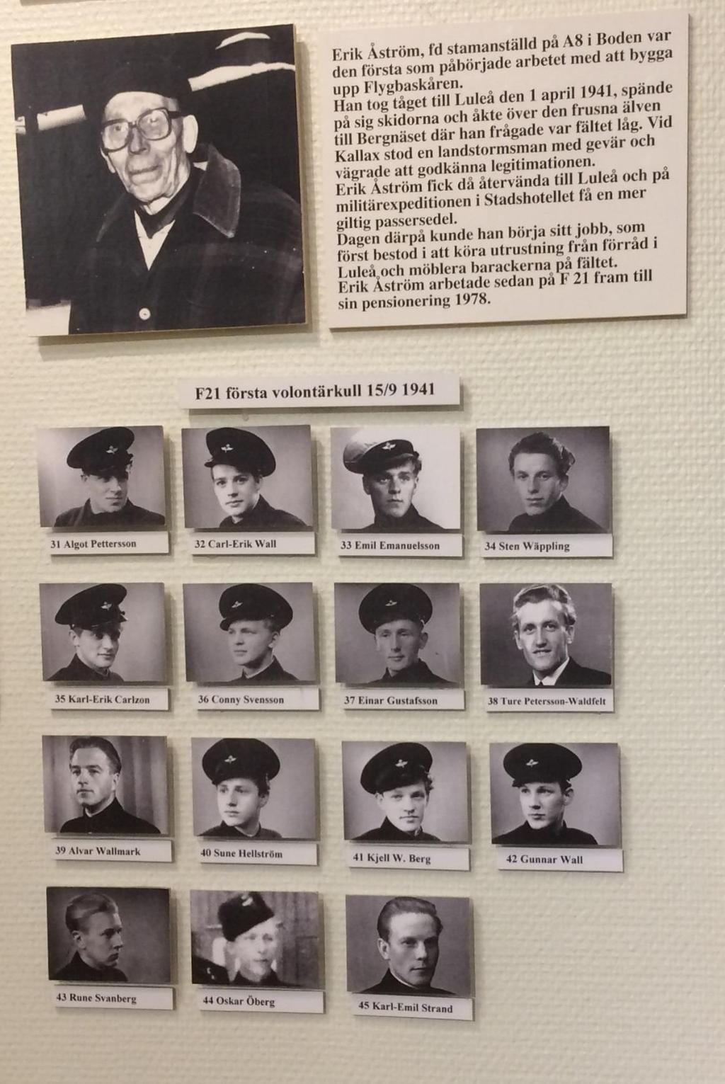 Det här är Erik Åström som var den första anställda, samt den