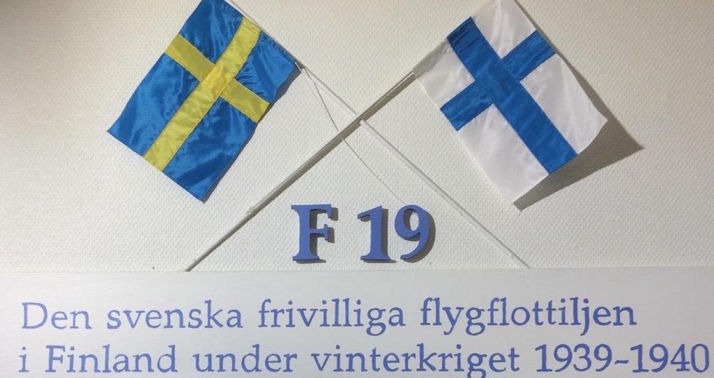 F 19 Den Svenska frivilliga Flygflottiljen i Finland Norrbottens flygflottilj F 21 är svenskt traditionsbevarande förband för F 19.
