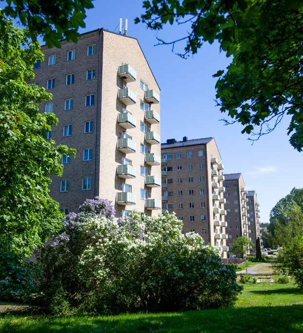 Våra fastigheter Söderort en förlängning av innerstaden I söderort äger Heba 40 hyresfastigheter. De flesta fastigheter är uppförda mellan 1940 och 1970 och beståndet är fullt uthyrt.