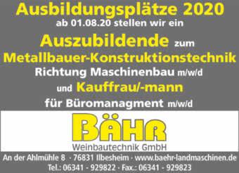Bad Bergzabern, den 05.02.2020-33 - Südpfalz Kurier - Ausgabe 6/2020 MOVE IT! AUSBILDUNG 2020!