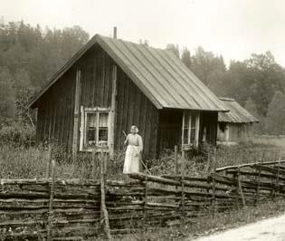 Härbärget och mor Rydman Härbärget Lokalt namn på stuga, belägen vid häradsvägen mellan Grindtorp och Blekungen.