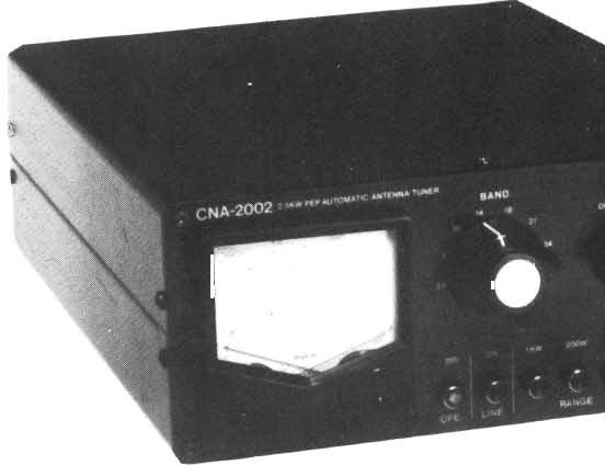 DAIWA Automatisk antennavstämningsenhet CNA20021 kw Patenterad automatisk antennavstämningsenhet som ställer in SWR automatiskt.