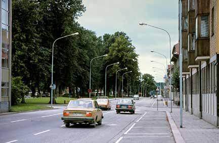 Foto: Karl Bernling. Drottninggatan västerut i augusti 2020.