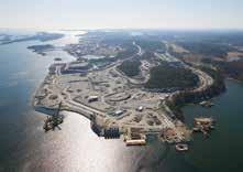 NYHETER Norvik hoppas på stora fartyg I början av sommaren öppnade containerhamnen i Norvik tre kilometer norr om Nynäshamn.