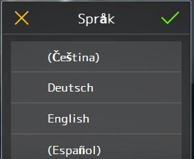 Överhettning) Avancerade inställningar (Standby, Externbrytare, Fläkt*) System (Anslutningar, Wifi*, Notis rengöring*, Autotömning*, Prioritet badtyp*, Paus-timer*, Filter, Relästyrning, Status,