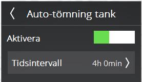 Automatisk är defaultinställning. Om inställd temperatur är under 70 C så kommer produktion av ånga att prioriteras.