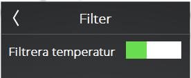 Då kan Paus timern återställas här. Skall enbart användas av behöriga personer. Filter Används av Tylös servicepersonal.