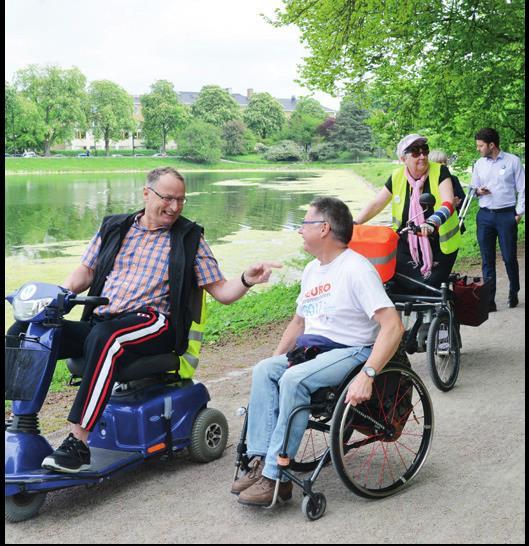 Intäkterna från evenemanget går till forskning och rehabilitering. Datum Lördag 11 maj, kl.