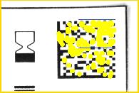 Orientering/Färg Parameter Läge på 'L' Förklaring Denna parameter definierar orienteringen för L som markerar den vänstra nedre kanten för Datamatriskoden.