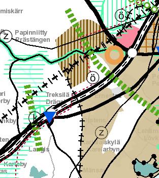 3.1.7 Markägarförhållanden Borgå stad äger planeringsområdet med undantag av området som reserverats för en bro över motorvägen. Motorvägen förvaltas av staten. 3.1.8 Invånare I planeringsområdet finns inga bostadsbyggnader eller invånare.