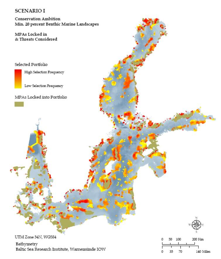 Zonation är ett annat beslutstödsverktyg som utvecklats av Atte Moilanen vid Helsingfors Universitet och används för att analysera biodiversiteten i områden där man planerar skyddsområden (Minin