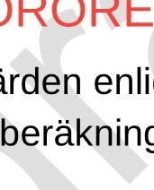 Med klimatfaktor tillämpad i uträkningen uppgår framtida dagvattenflöde till 70 l/s,