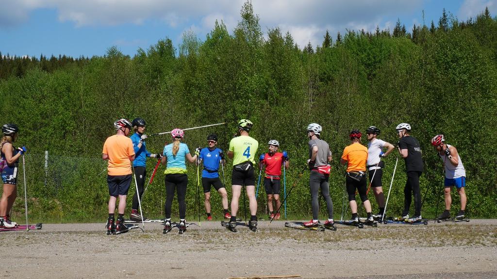 Grundperiod del 3 Vi är inne i den sista delen av grundträningen, så det blir fortsatt många lugna pass för att ha en fin och bred grund att stå på inför höstens träning.