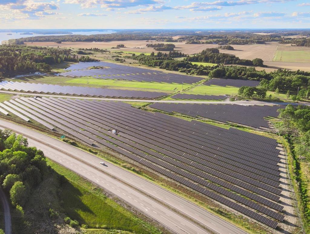 Storskalig solenergi i Sverige