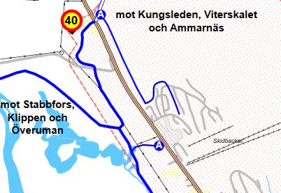 Skotertrafik För att underlätta och styra upp skotertrafiken har miljö- och samhällsbyggnadsnämnden under en längre tid antagit tillfälliga föreskrifter om undantag från skoterförbudet.