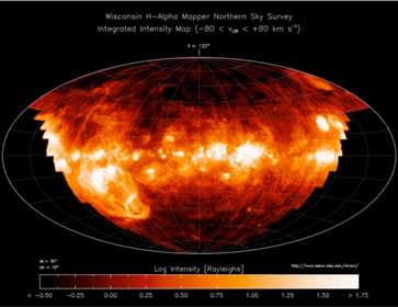 5 H I, H Regions <1% 70 around stars 8000 10 2-10 4 H Coronal Gas (Hot Ionized (HIM) 30-70% but < 5% 1000-3000 10 6-10 7 10-4 - 10-2 metals also ionized x-ray ultraviolet THE