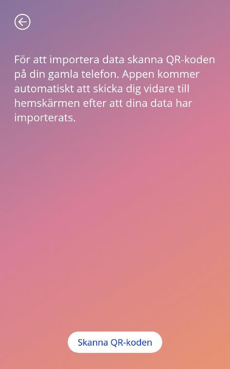 8.2 Importera För att använda appuppgifterna i den nuvarande slutpunktsenheten måste appen vara installerad.