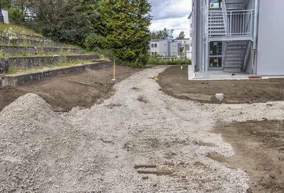 NCC Anläggning har stått för mark- och grundläggningsarbetet för byggnationen av ett nytt äldreboende i kvarteret Björksäter i Hässleholm.