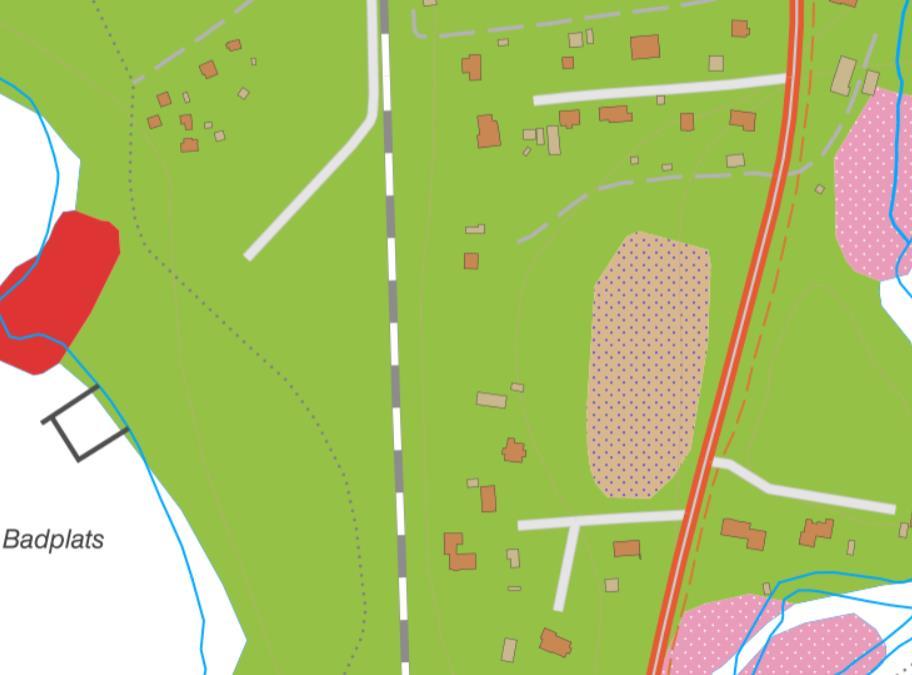 4.3. Getekniska förhållanden Enligt SGU:s jrdartskarta utgörs nrra ch västra delen av aktuellt mråde av isälvssediment (gröna mråden enligt figur 4.