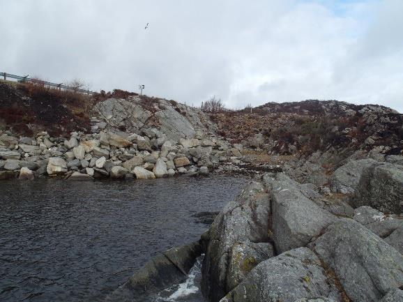 22 kv sjøkabel nedgravd i jord Ca.