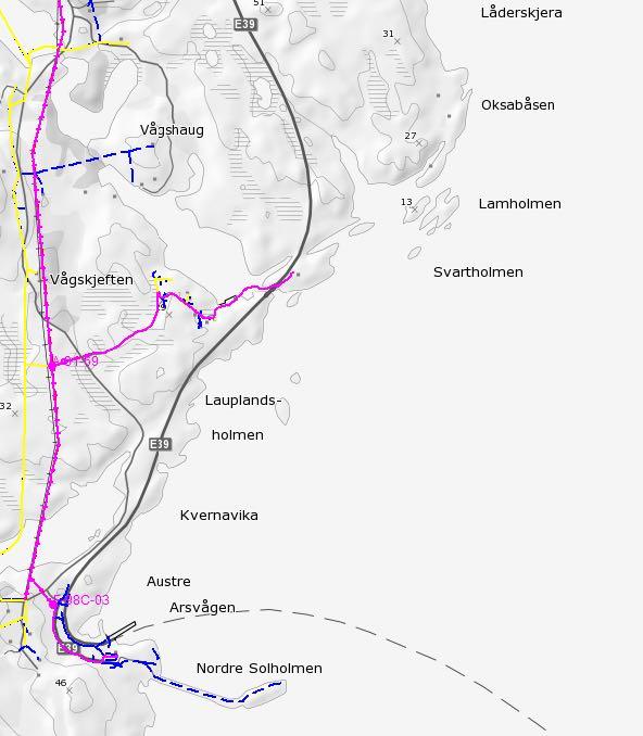 5.6 Nettilknytning Det har vært kontakt med Haugaland kraft om nettilknytning. De stiller seg positive til planen.