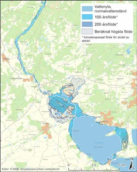 rönne å avrinningsområde ringar av sjöar och vattendrag.