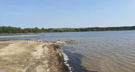 kävlingeåns avrinningsområde ligger också i Eslövs kommun (Figur 4.4). Omsättningstiden i sjön är lång cirka 200 dagar vid normal vattenföring (Ekologgruppen 2017).