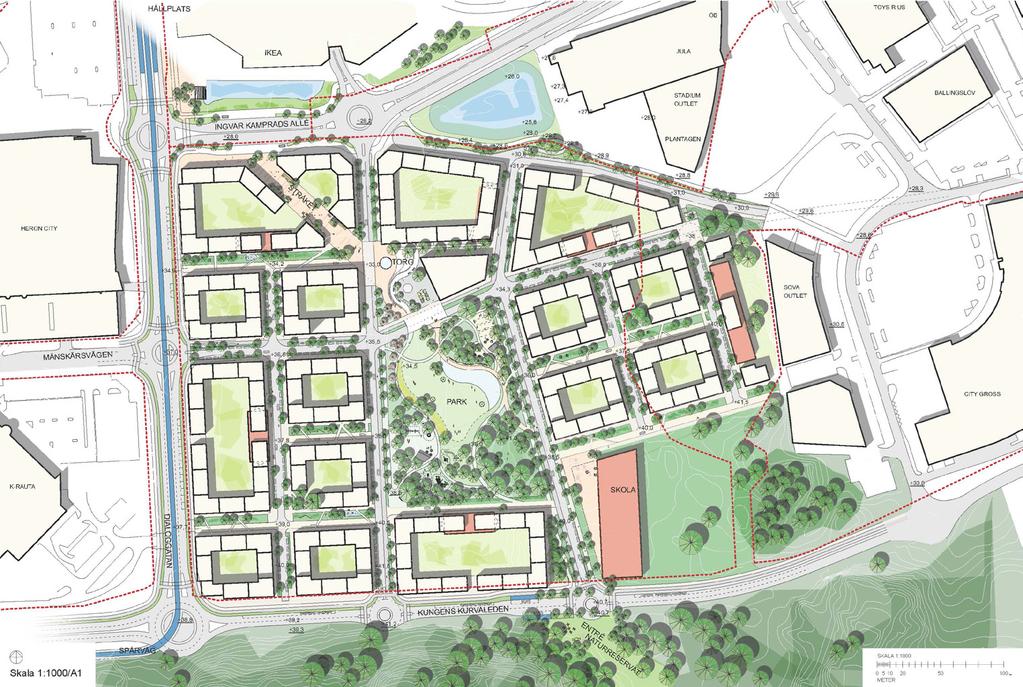 Övergripande planering Regional utvecklingsplan för Stockholms län Den regionala utvecklingsplanen för Stockholms län, RUFS 2050, syftar till att regionen ska uppnå sina långsiktiga mål och största