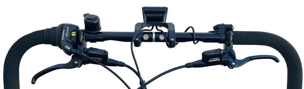 19 12 19 14 16 15 18 1. Styre Styret är fäst i lådan på cykeln tillsammans med växel- och bromsvajrar. För att justera höjden på styret behövs: Insexnyckel 6 mm samt en 13 eller 14 mm blocknyckel. 2.