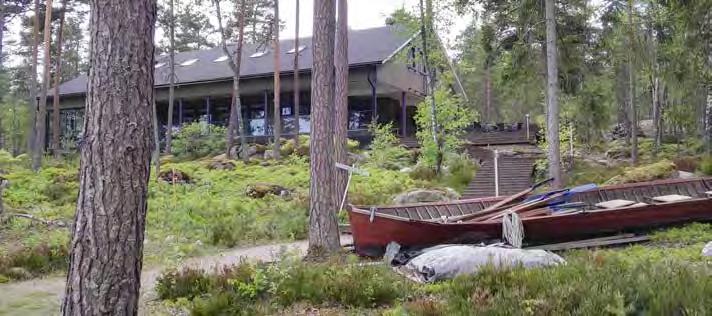 Keskellä: Uudet rakennukset täydennetty näkymään mereltä.