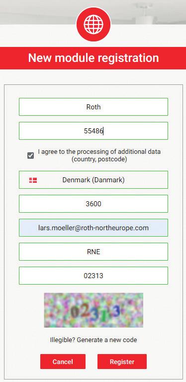 (UK) Register a new Master controller unit on the app. 25 26 27 (DK) 25.