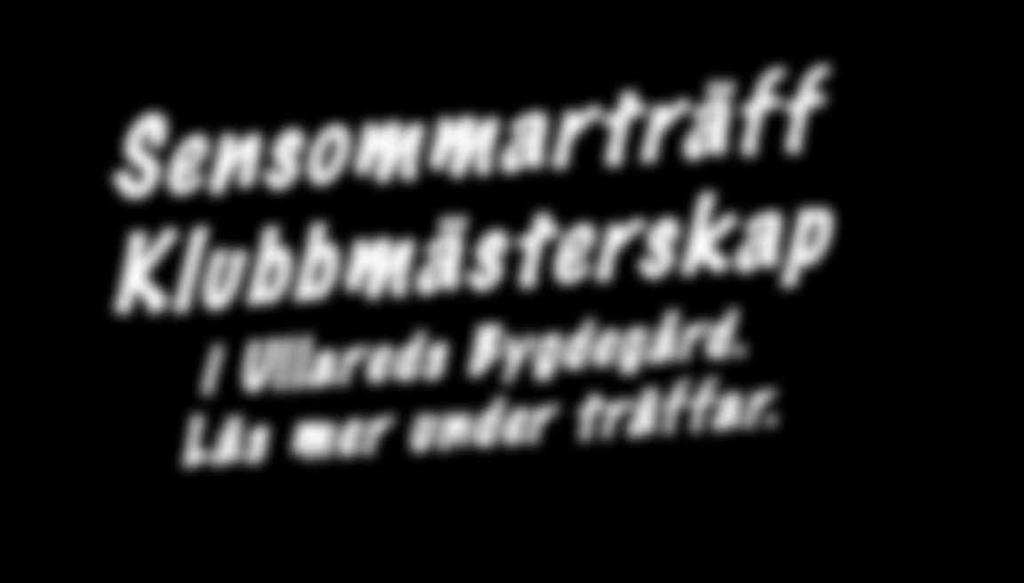 Läs mer under träffar.